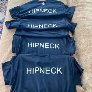 HIPNECK 1/2 hippie 1/2 Redneck registered name TShirt Med/Large/XL